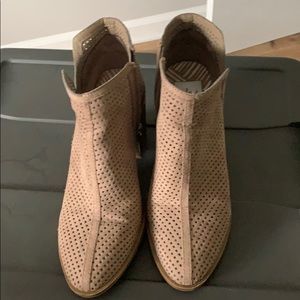 Tan ankle boots
